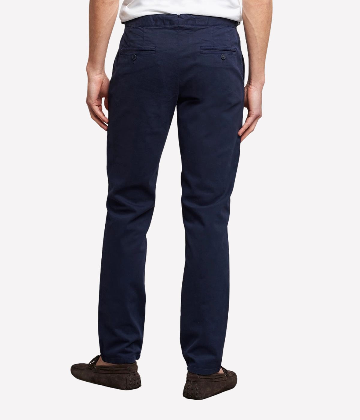 Fallon Stretch Cotton Pant in Dark Navy