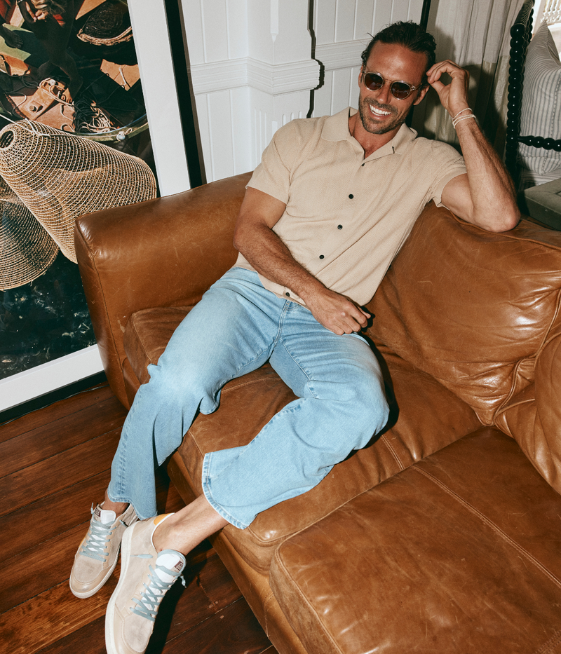 Camp Collar Shirt in Chino