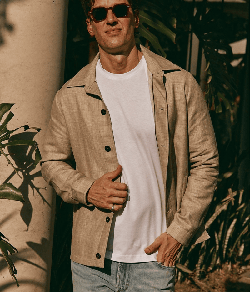 Gug Jacket in Beige