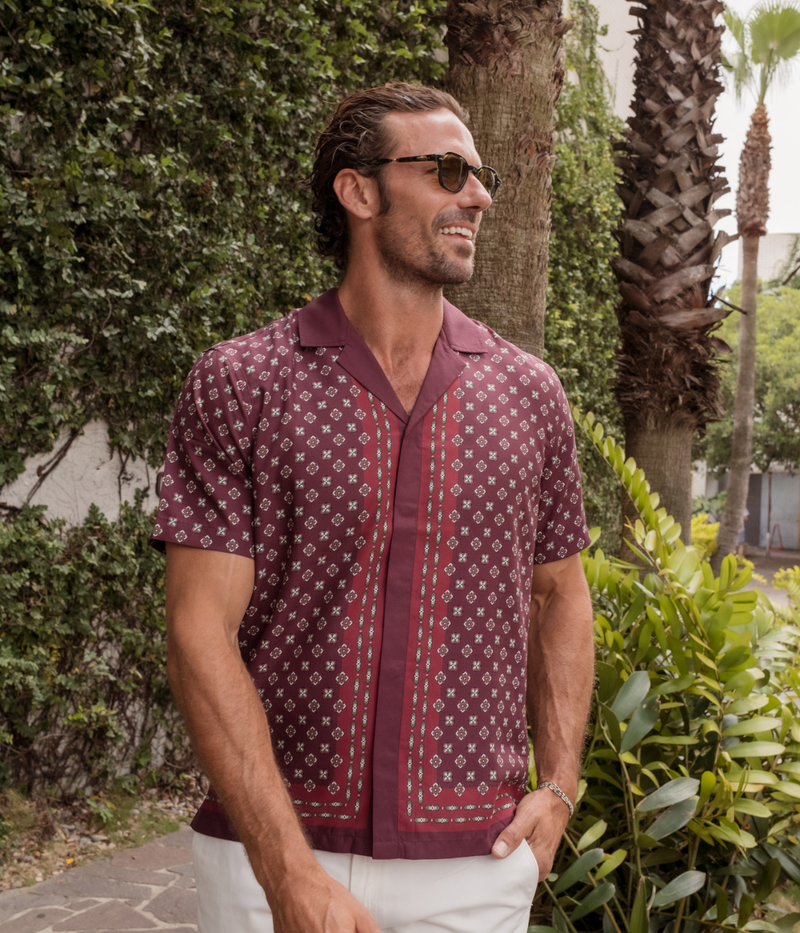 Maitan Lumminis Shirt in Damson