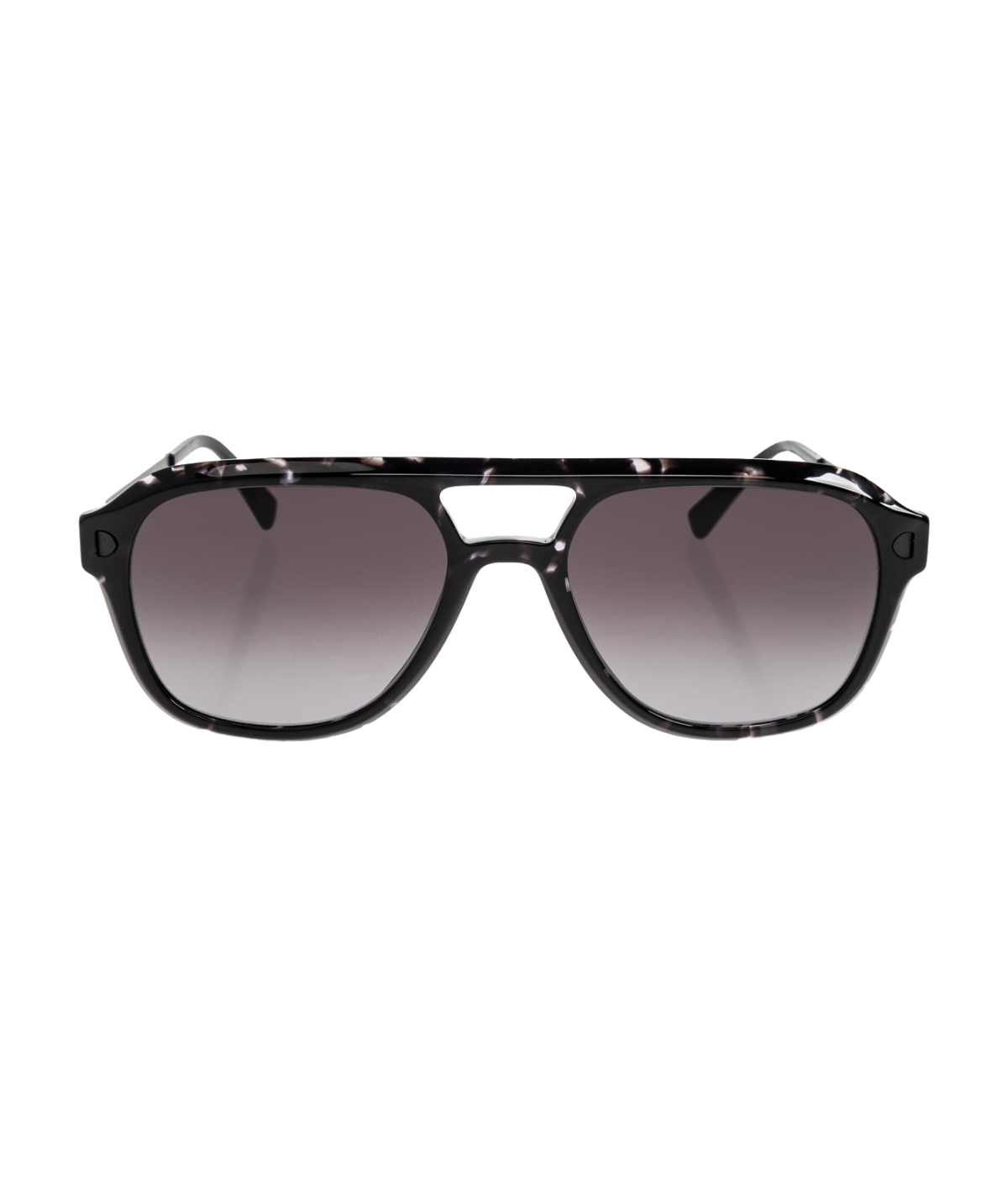 MYKITA MYLON Lavand Sun 406 in Black & Havana front view.