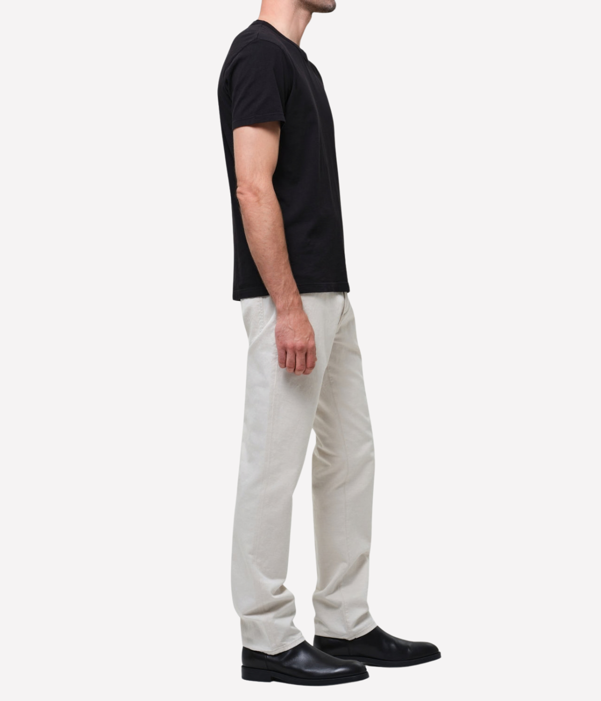 Elijah Stretch Linen in Natural