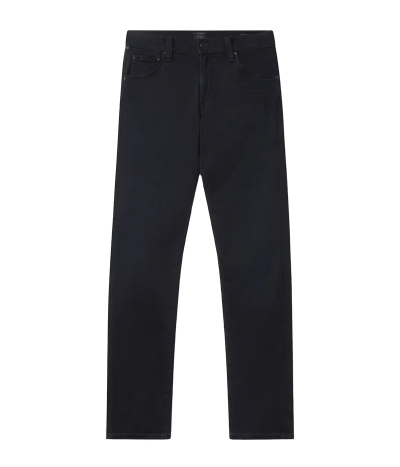 Front product view of Citizens of Humanity London Tapered Slim Perform Jean in Hyde.