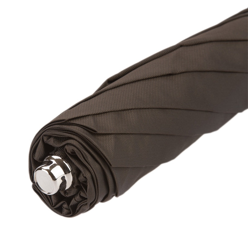 Boxer Folding Umbrella in Brown
