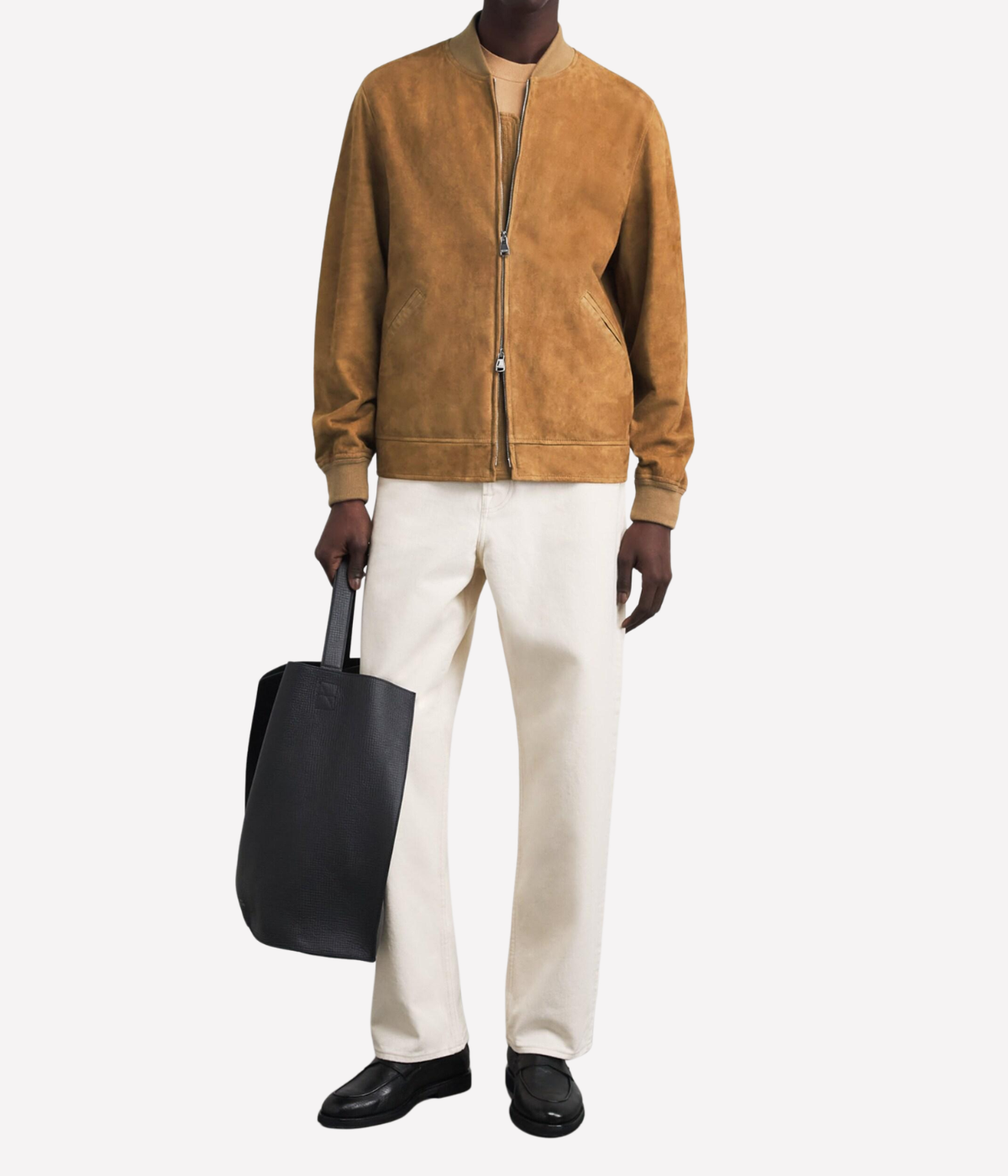 Evans Bomber Jacket In Arachide