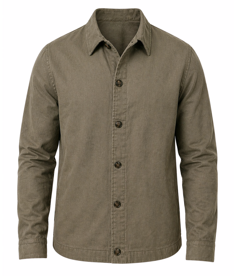Gubbio Jacket in Military Green