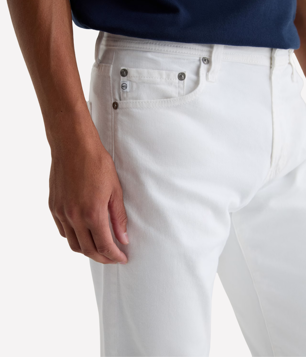 Tellis Jean in White