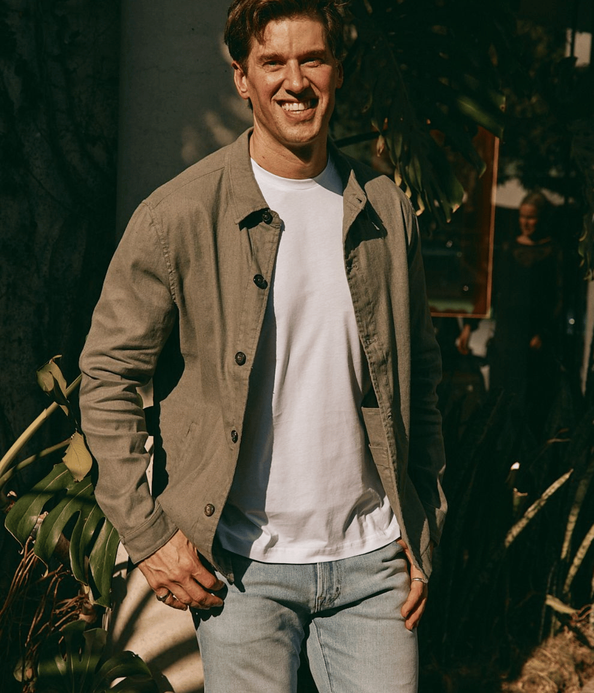 Gubbio Jacket in Military Green