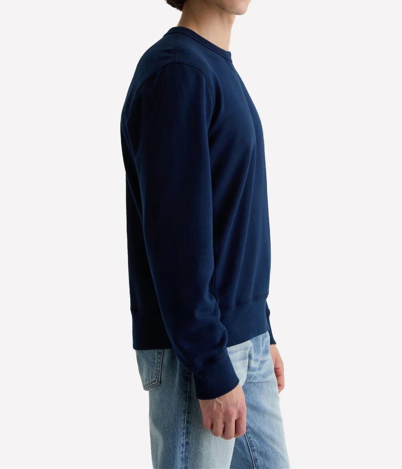 Blake Crew Sweatshirt In Deep Navy