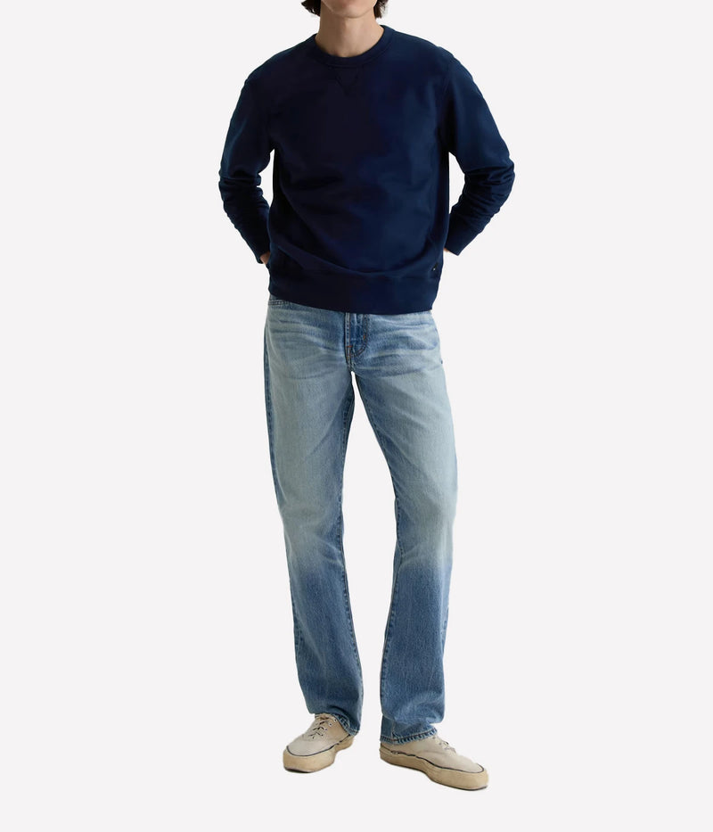 Blake Crew Sweatshirt In Deep Navy