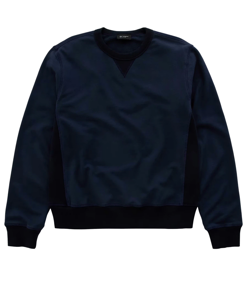 Blake Crew Sweatshirt In Deep Navy