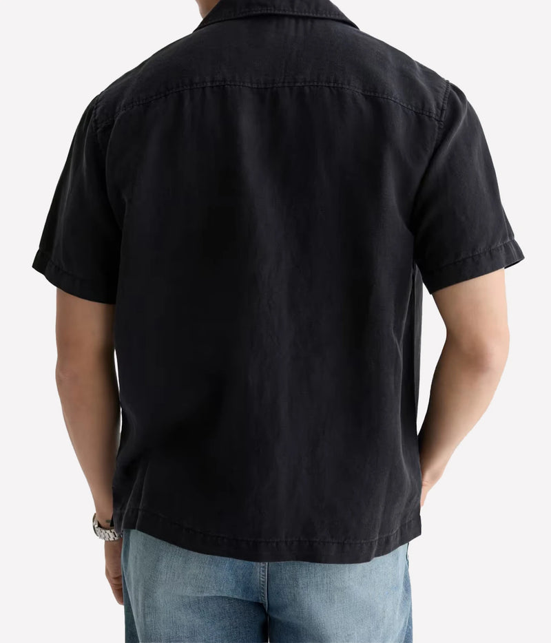 Marco Camp Shirt in True Black