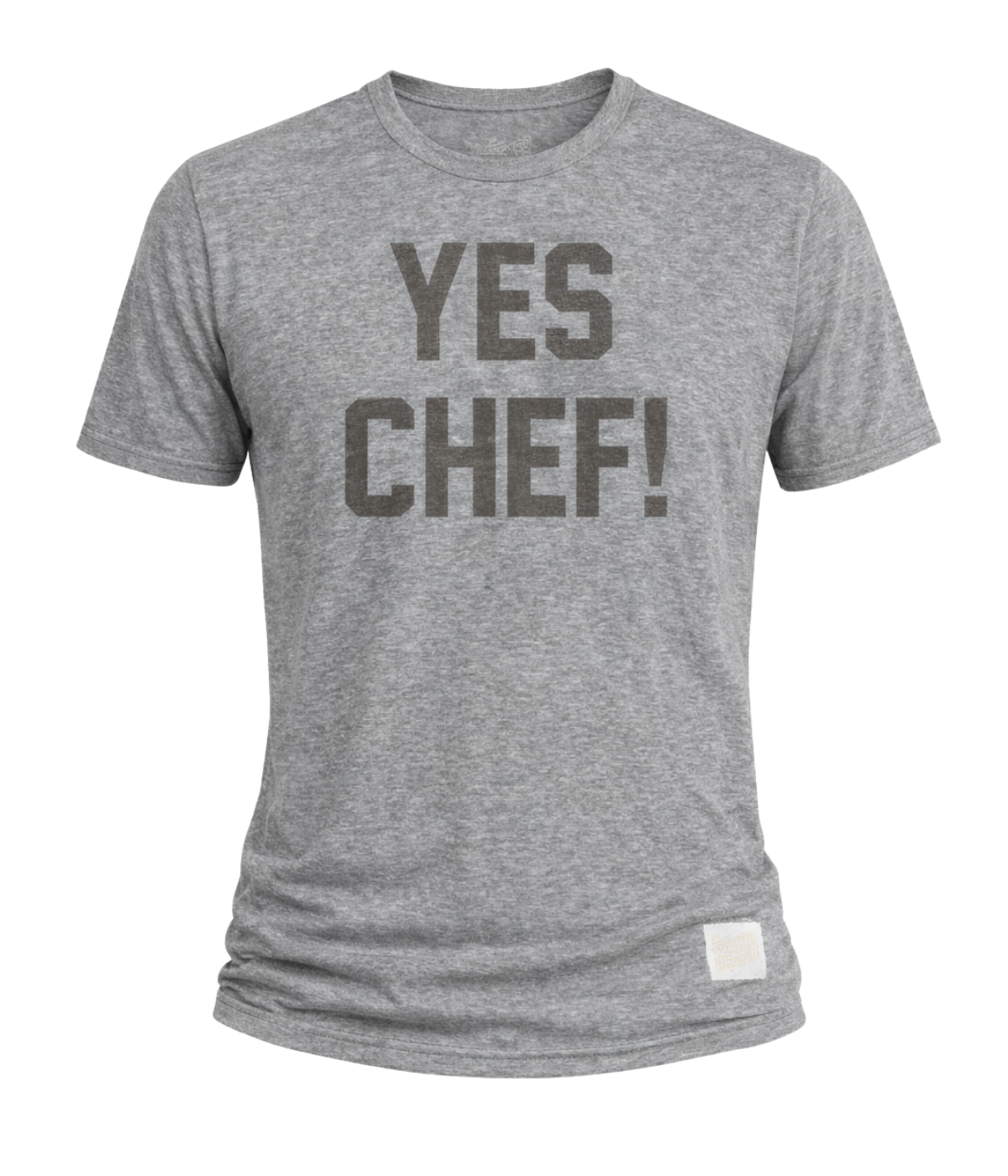 Yes Chef Tee in Grey