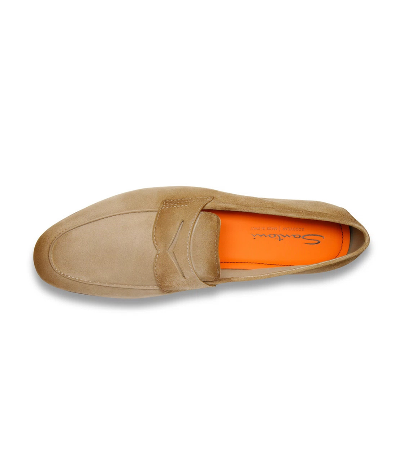 Snatoni Carlos Loafer in Beige - Top view shot
