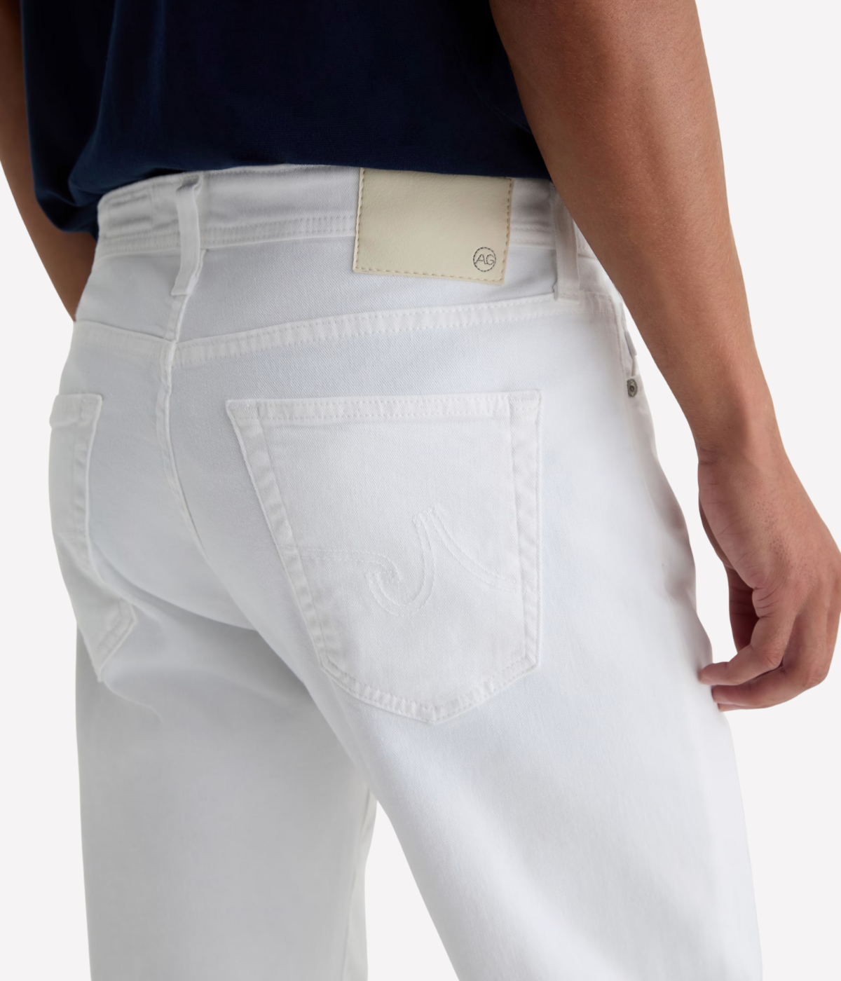 Tellis Jean in White