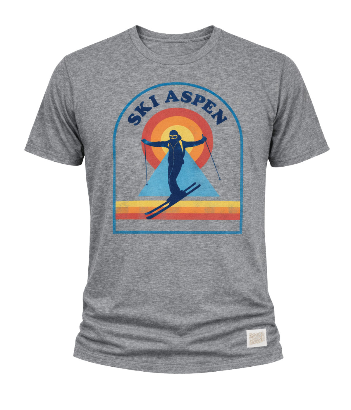 Ski Aspen Tee in Grey