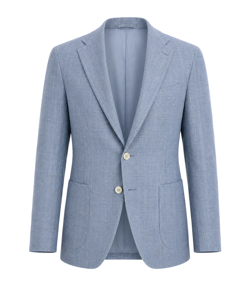 Mens Suit Jacket in Denim