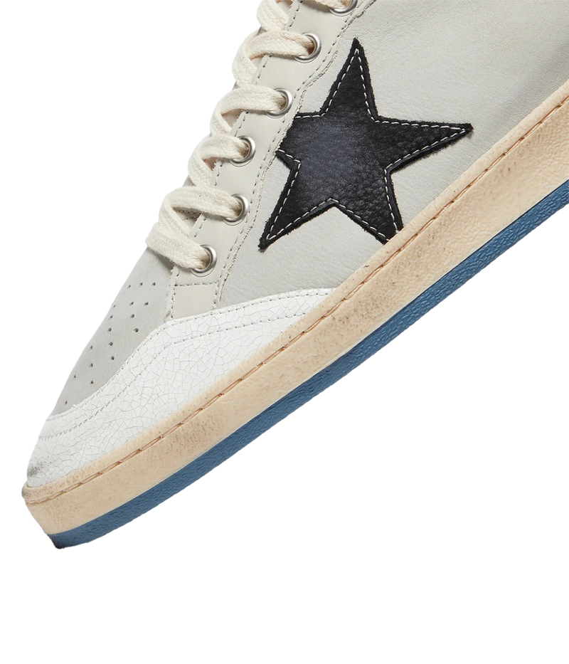 Ball Star Sneaker in Pearl Grey, White, Beige, Black & Silver