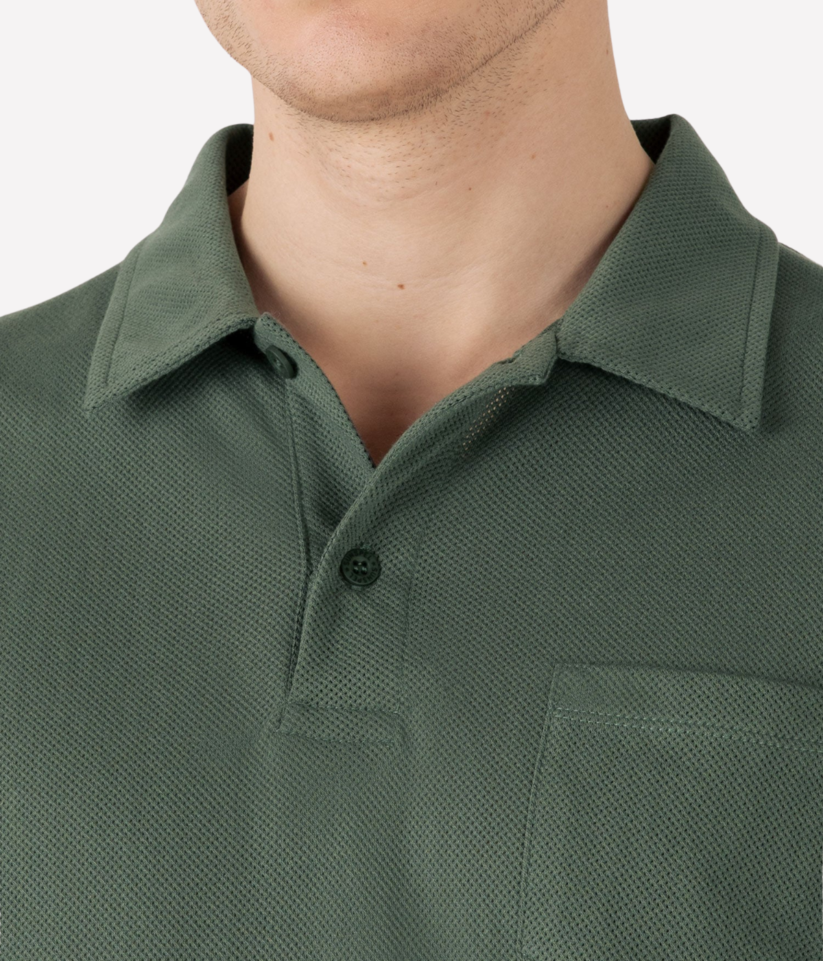Short Sleeve Riviera Polo in Dusk Green