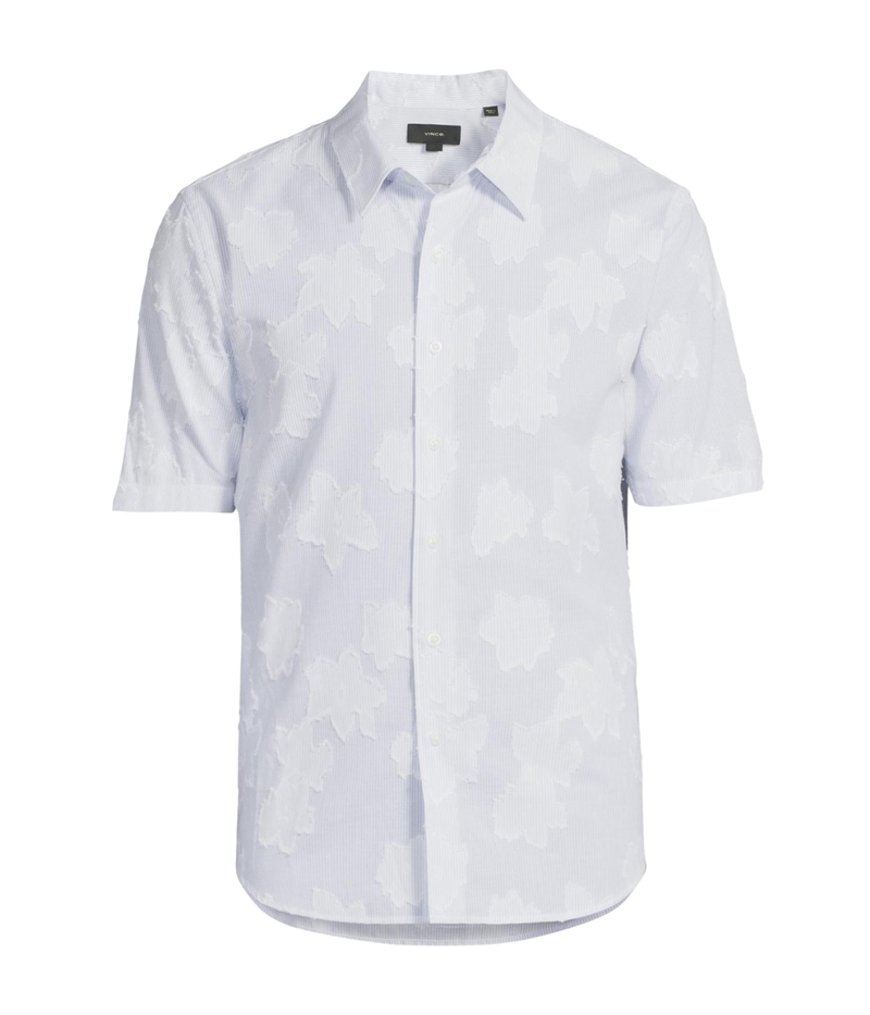 Fil Coupe Short Sleeve French Shirt in Optic White