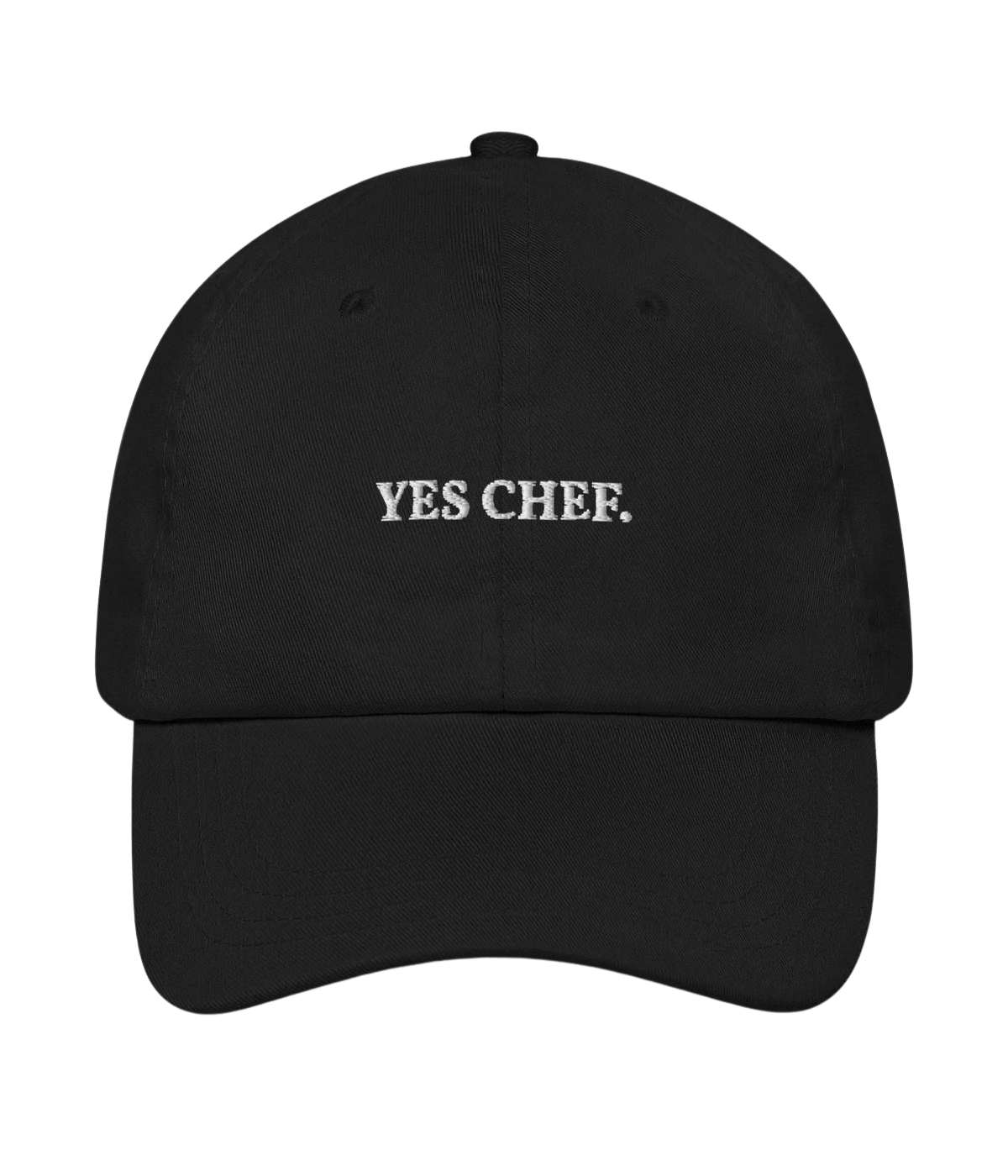 Yes Chef Cap in Black