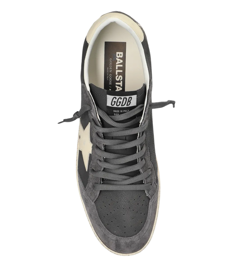 Ball Star Sneaker in Anthracite & Green