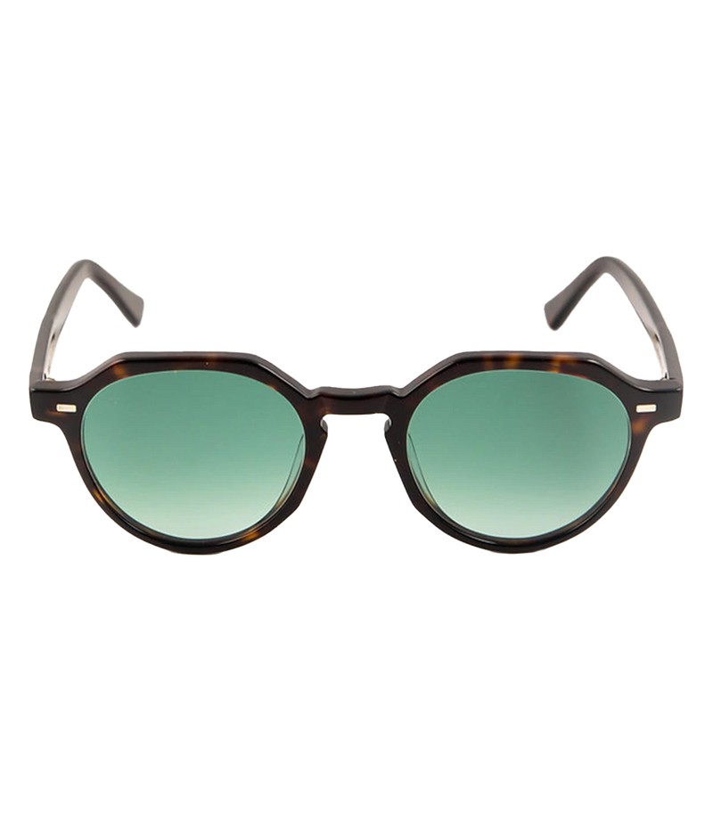Handcrafted in Italy, Viveur sunglasses feature bold, vintage-inspired frames made from Mazzucchelli acetate, 2-base lenses with anti-reflective treatment, and 100% UV protection.