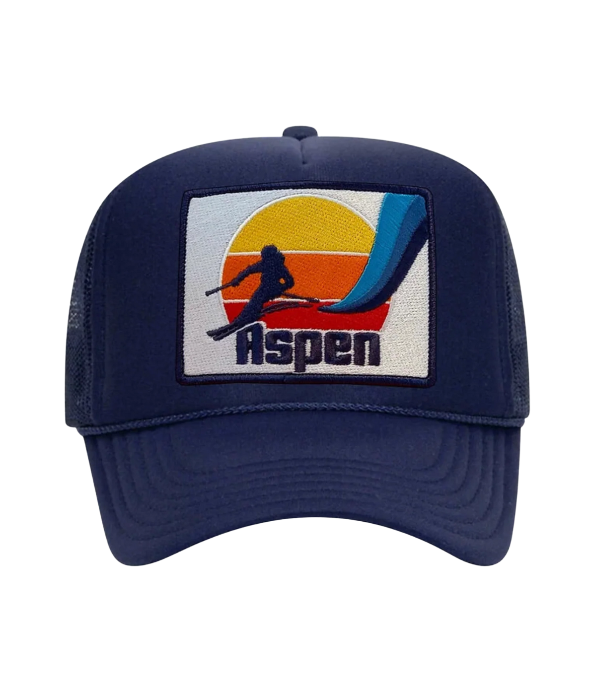 Aspen Trucket Hat in Navy Blue