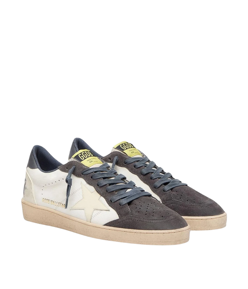 Ball Star Sneaker In White/Beige/Blue
