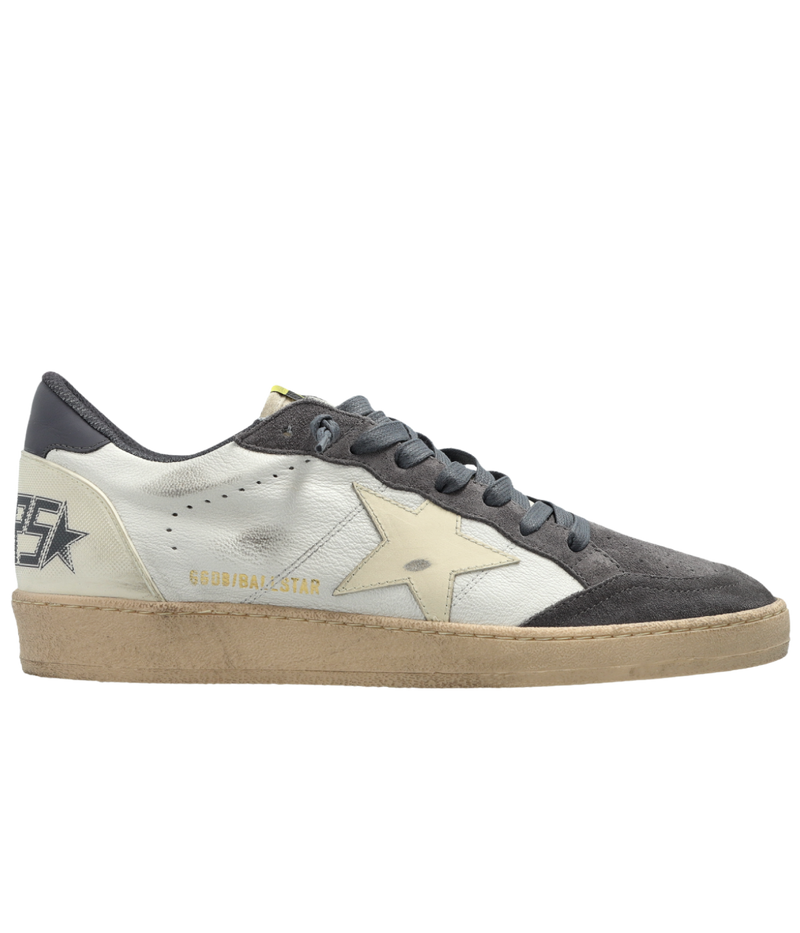 Ball Star Sneaker In White/Beige/Blue