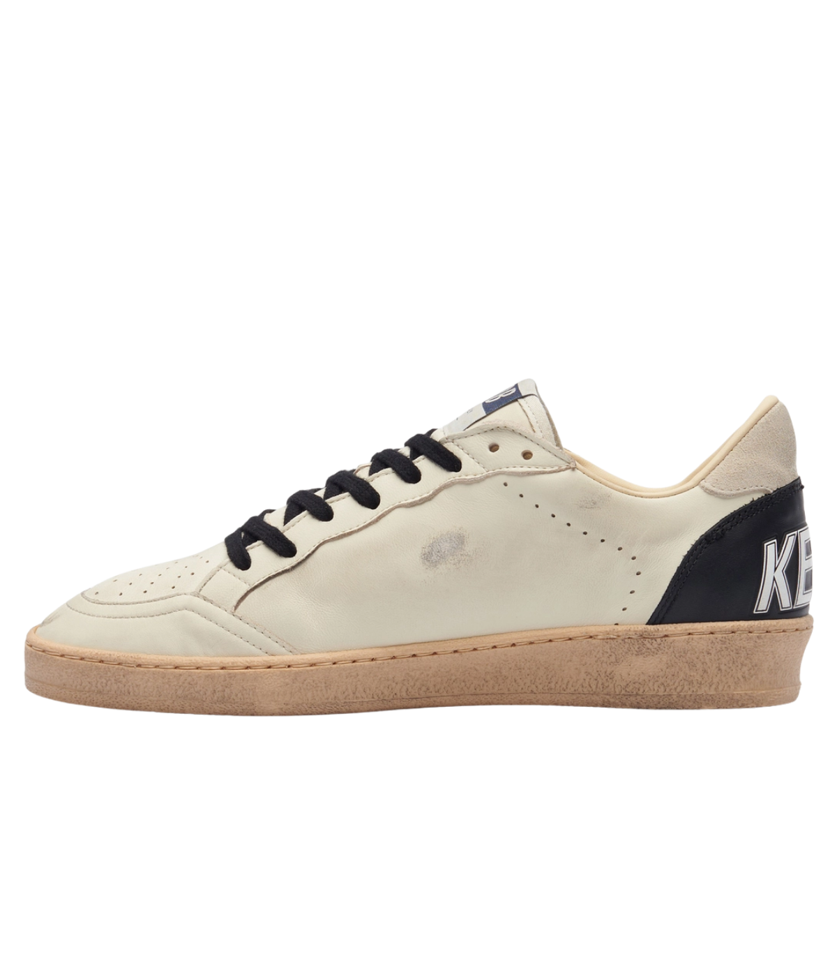 Ballstar Sneaker In White/Beige/Platinum/Black