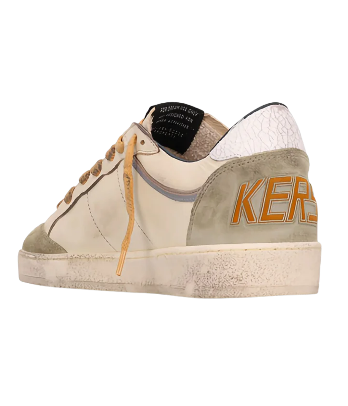 Ballstar Sneaker In White/Nut Green