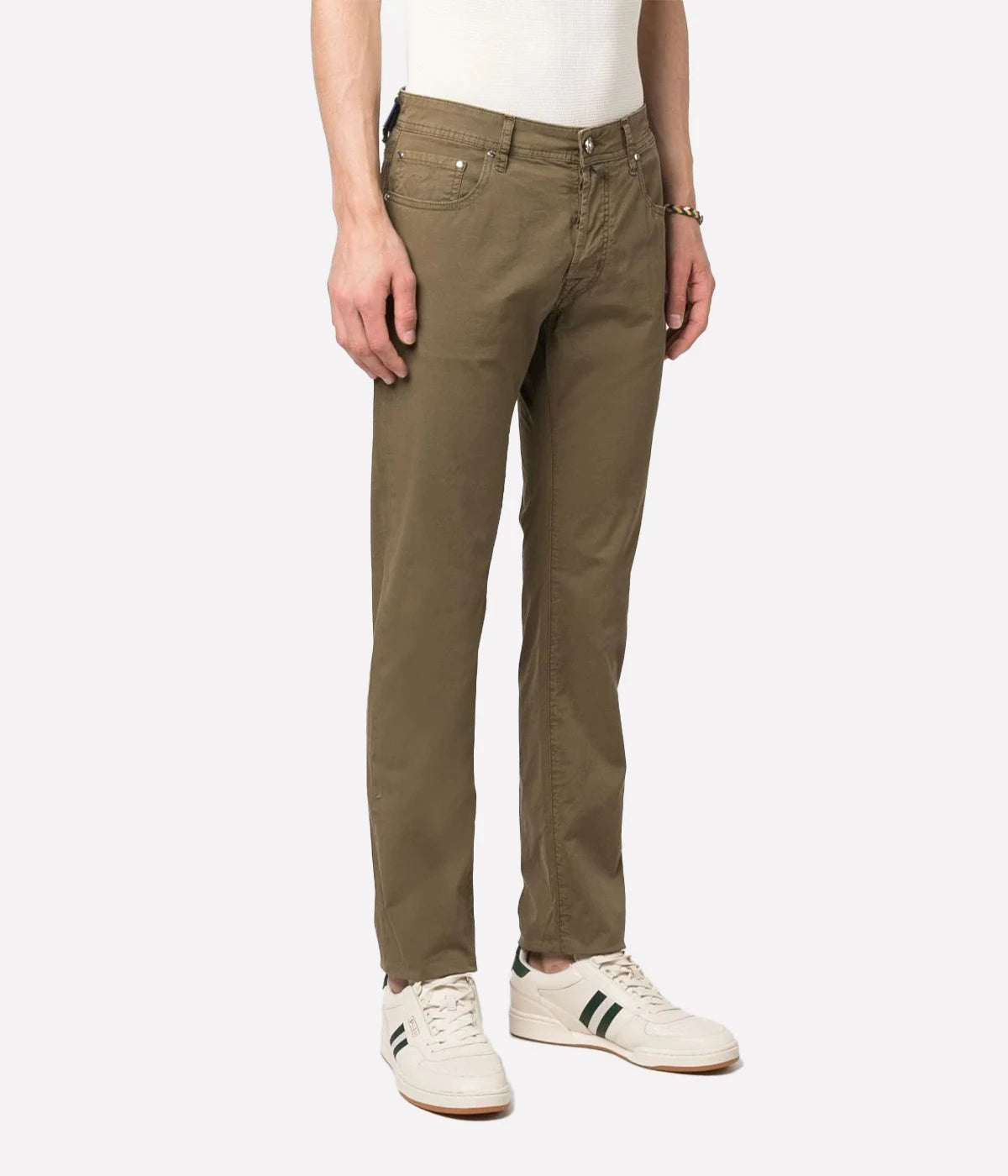 Bard 5 Pocket Slim Fit Jean in Dark Olive