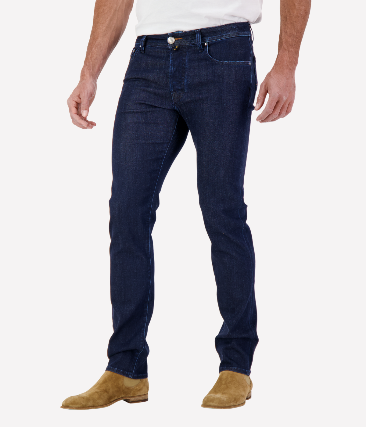 Bard 5 Pkt Slim Fit in 100D Dark Brown