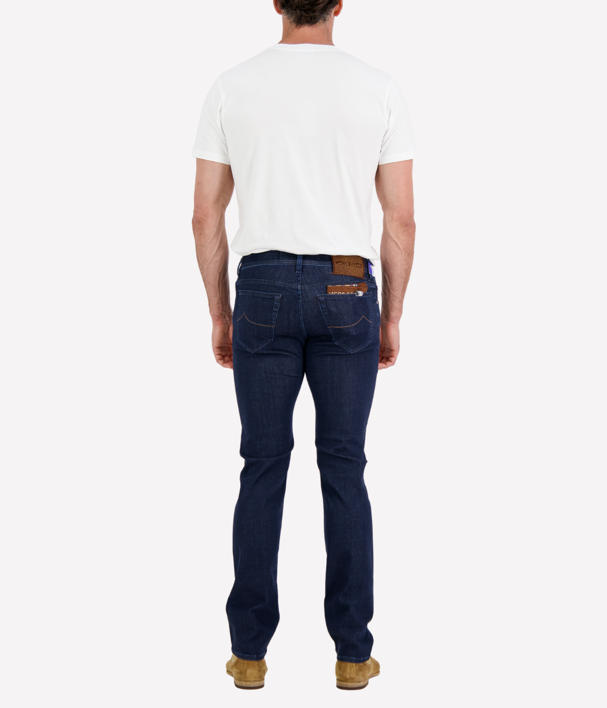 Bard 5 Pkt Slim Fit in 100D Dark Brown