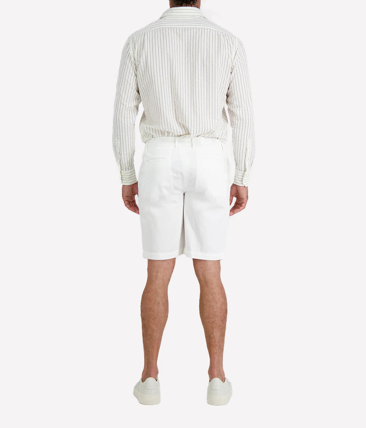Bermuda Chino In White