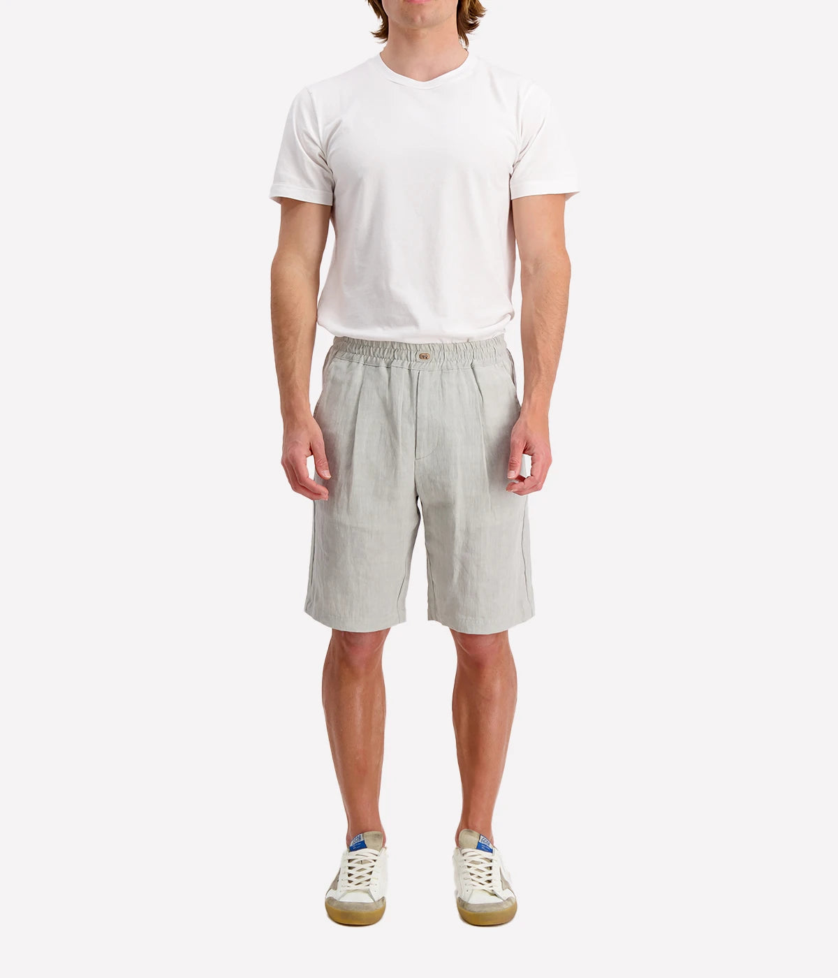 Bermuda String Shorts in Military Green