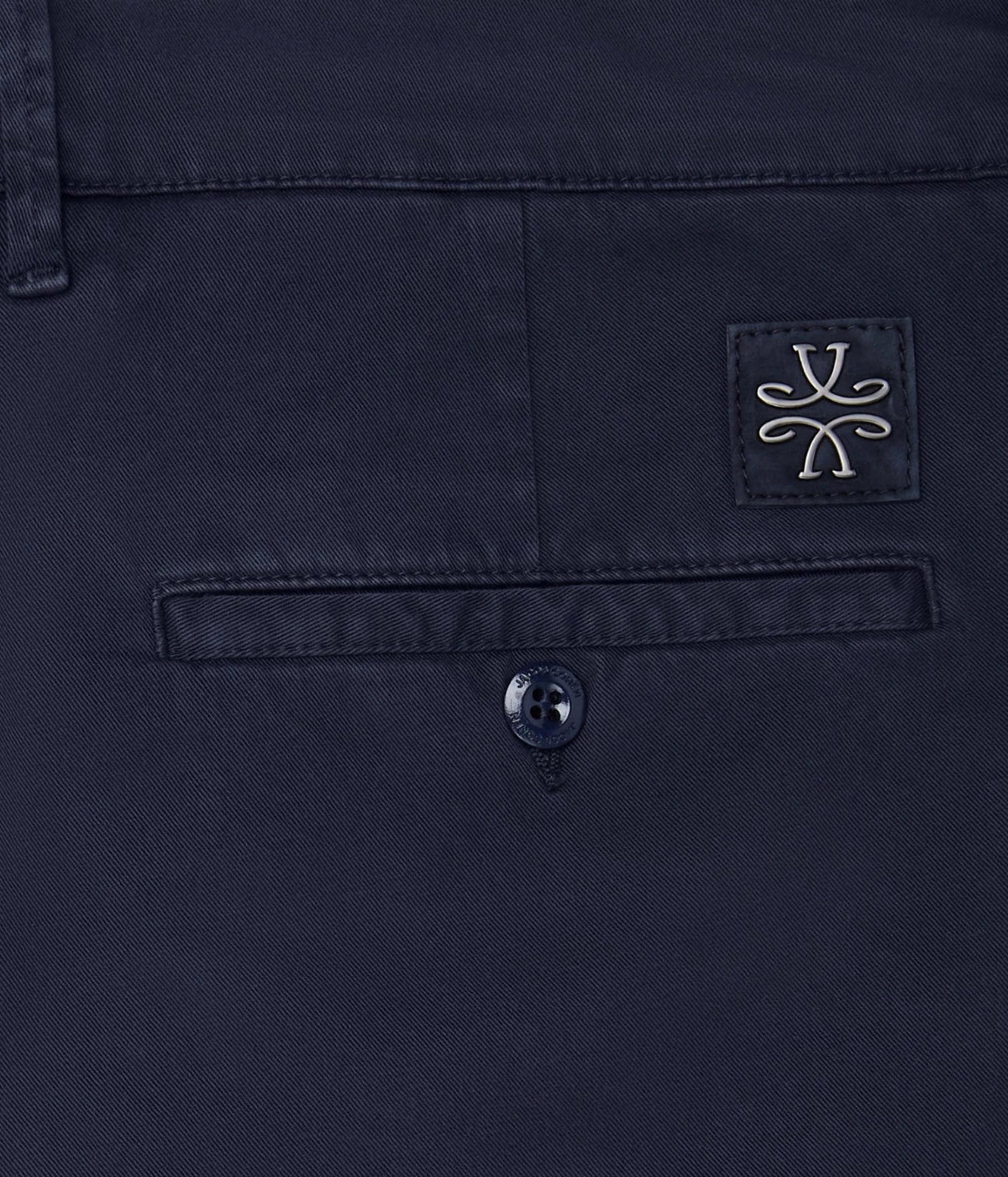 Bobby Slim Fit Pants in Navy Blue