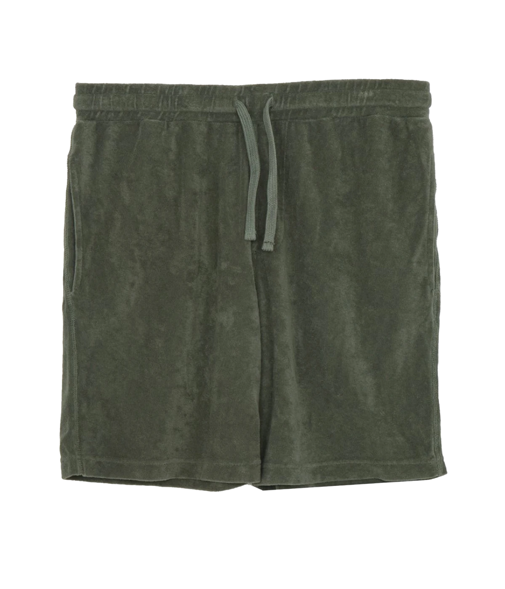 Bouclette Bermuda Shorts in Military – Calexico Man