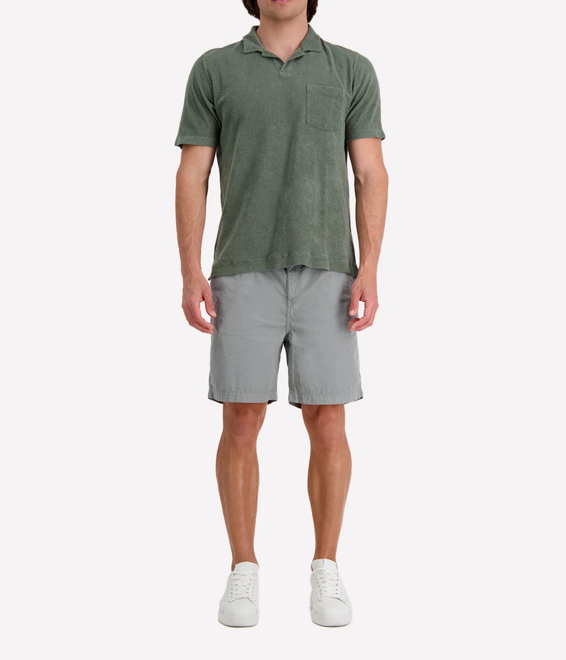 Bouclette Polo in Military