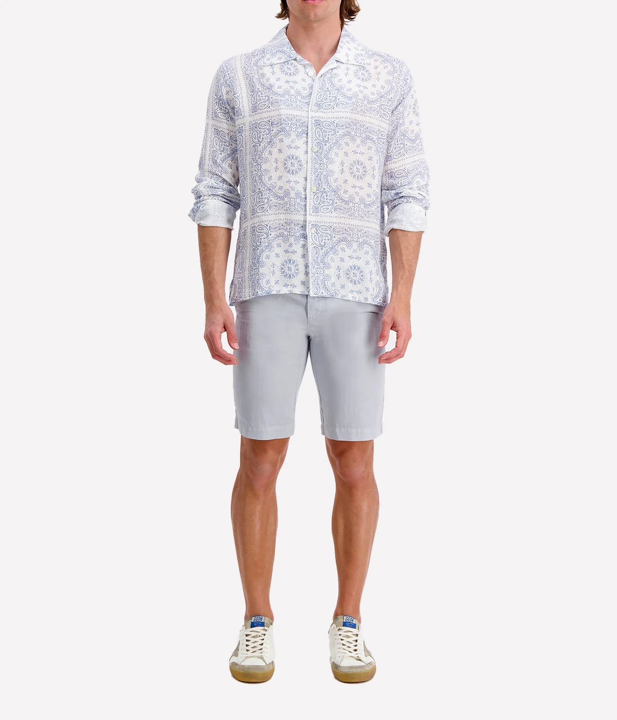 Bowling Shirt in White