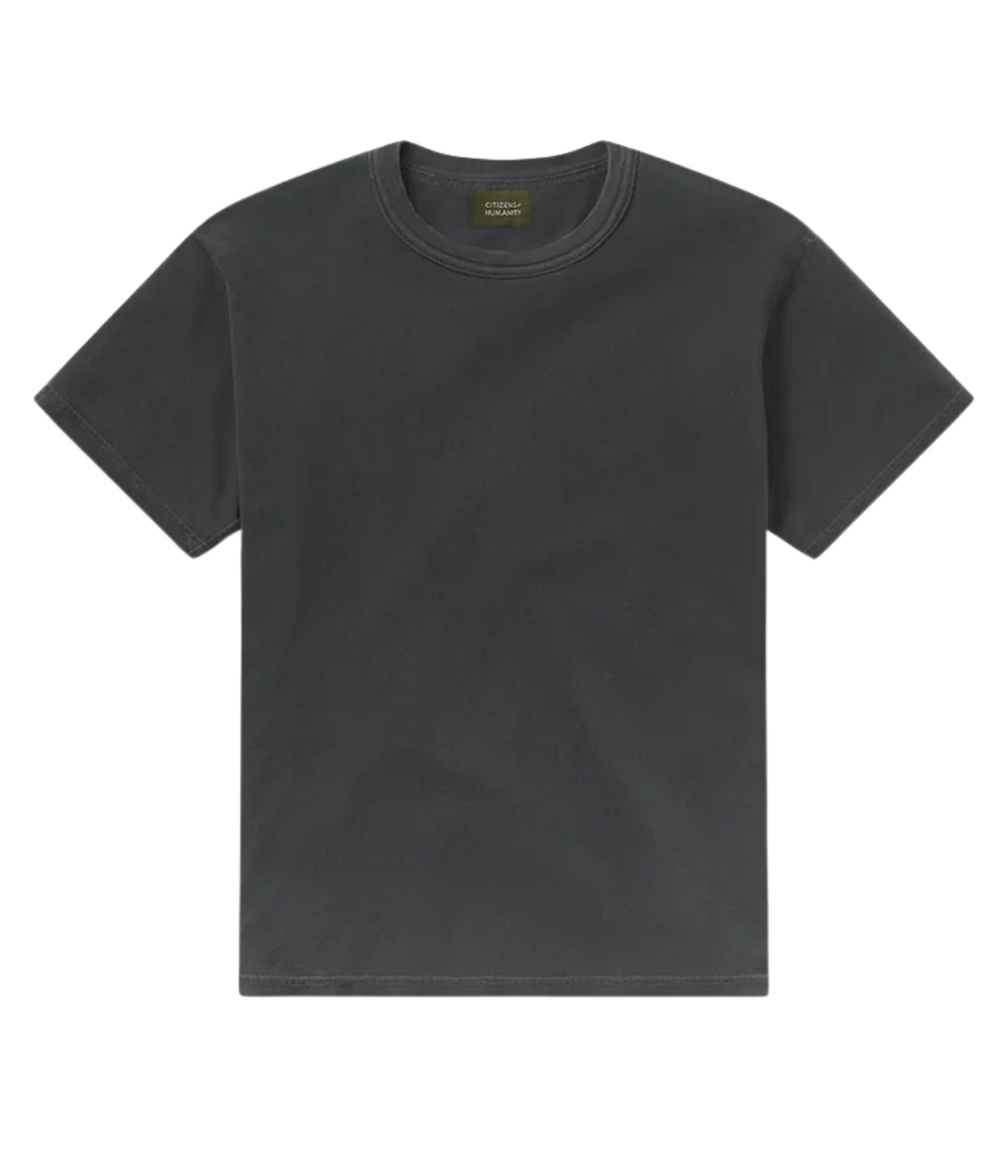 Box Tee in Charcoal