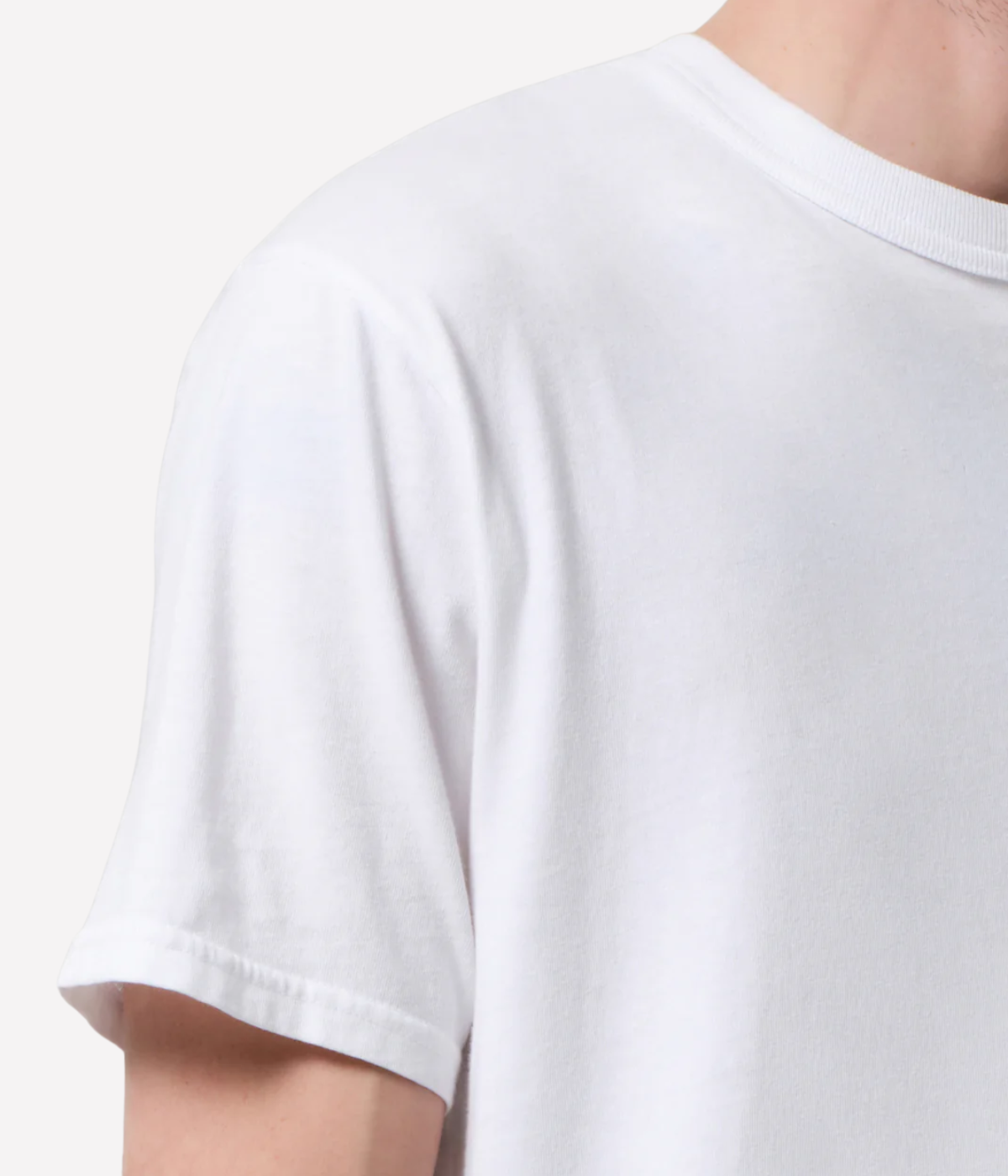 Box Tee in White