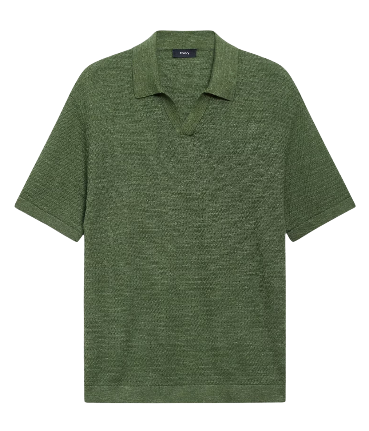 Brenan Knitted Polo in Orchard