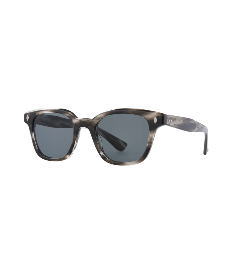 GLCO Broadway Sun sunglasses in an updated wayfarer design with contoured temples inspired by ‘50s car fins. Featuring water-drop plaques, premium glass lenses with 100% UV protection, and a hand-finished cellulose acetate frame for a sleek, vintage-modern look.