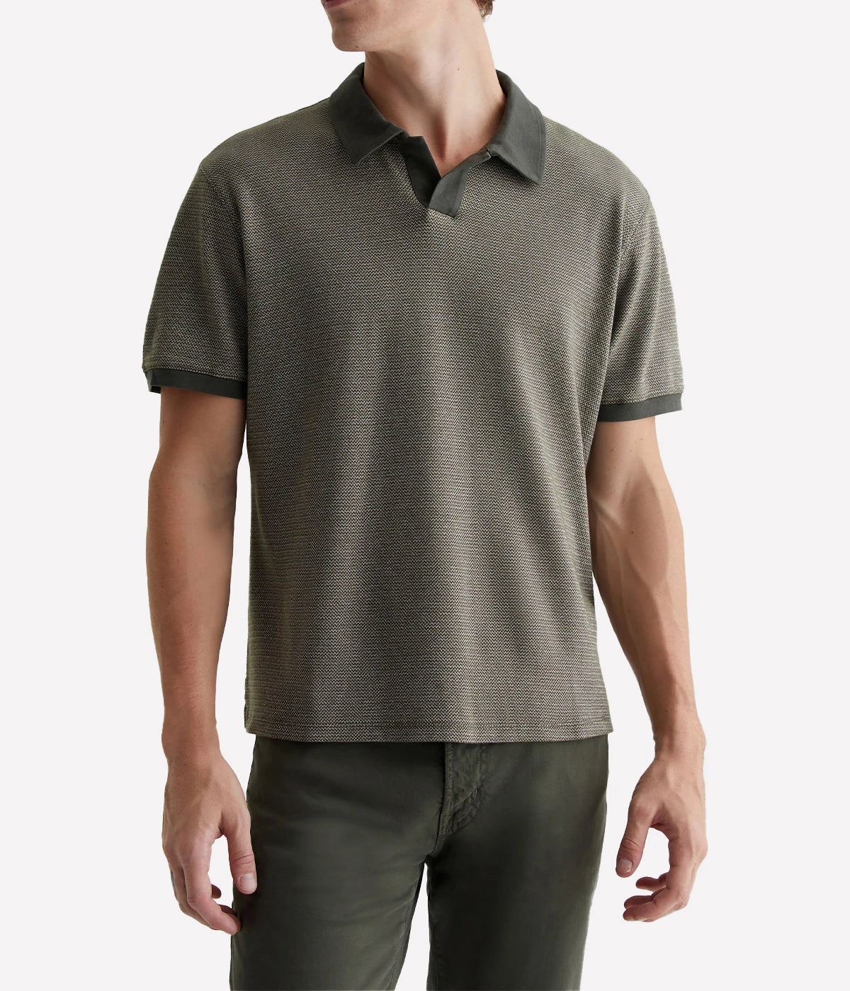 Bryce Johnny Collar in Endless Wave Green