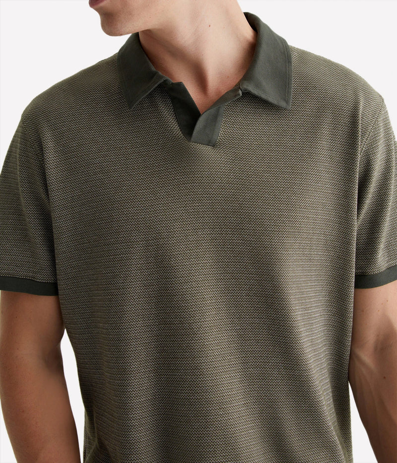 Bryce Johnny Collar in Endless Wave Green