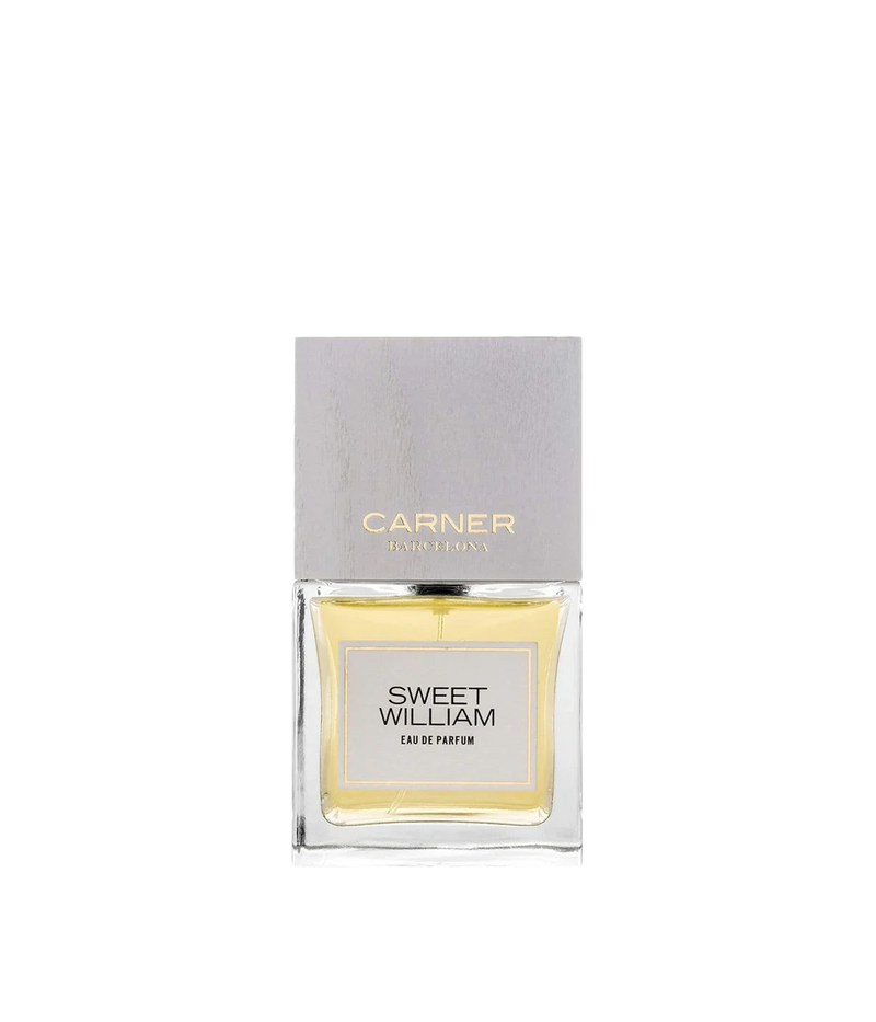 Carner Barcelona Sweet William Eau de Parfum – a spicy, floral fragrance with a noble finish.