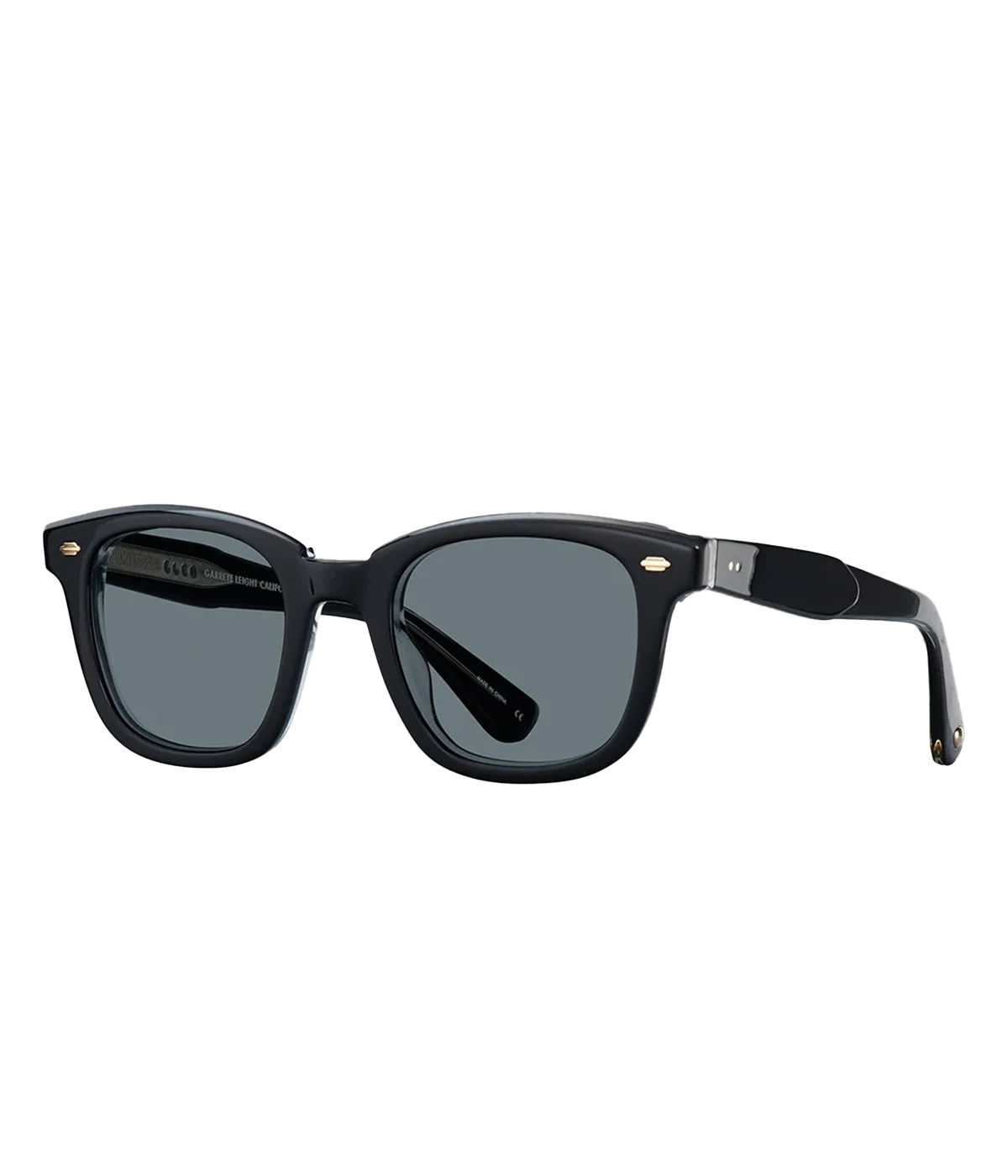 Calabar Sun 49 Sunglass in Crystal & Blue Smoke