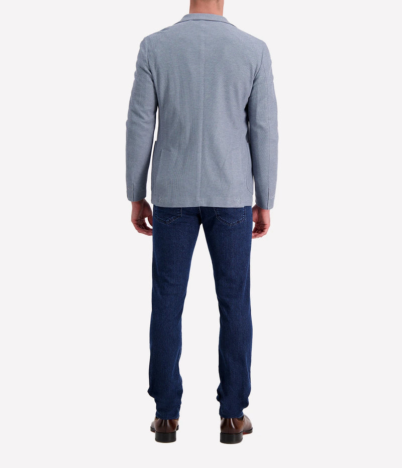 Single Breasted Soft Jacket in Denim